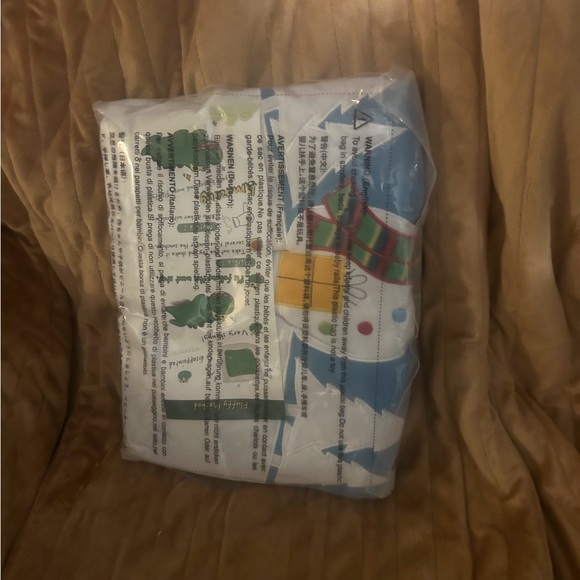 36'' Snowman☃️Christmas Tree🎄Skirt w Adorable🥰Snowman☃️& Snowflake❄️Tree Mat - Picture 6 of 8